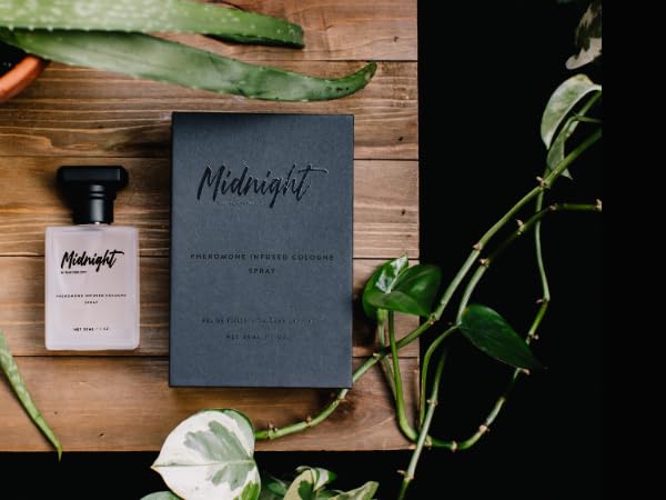 RawChemistry Midnight Pheromone Infused Cologne for Men – Infused with Pheromones – Midnight Cologne for Men – Mens Fragrance with Feromonas – Perfume con Feromonas para Hombre