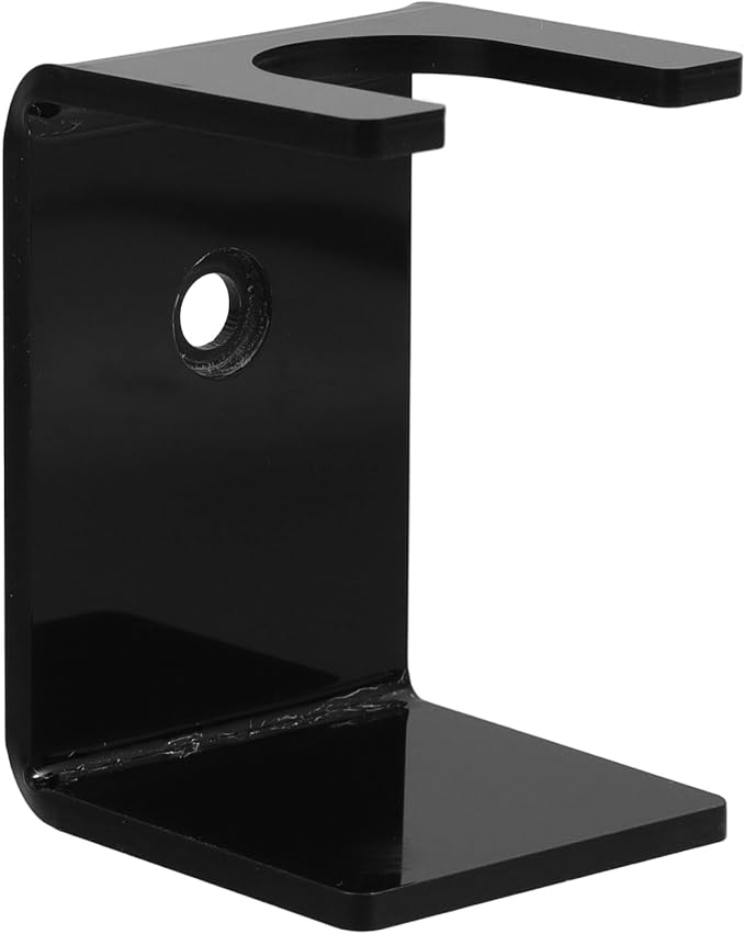 Zerodeko Razor Brush Organizer Shaving Razor Holder Stand for Men Black Shaving Brush Rack with Stable Base and Display