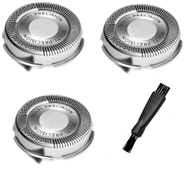 SH50/52 Replacement Heads Fit for philips norelco series 5000 replacement blades, New Upgrade 5000 Replacement Blades for phillips norelco 5000 replacement electric shaving head razor blades, 3 Pack