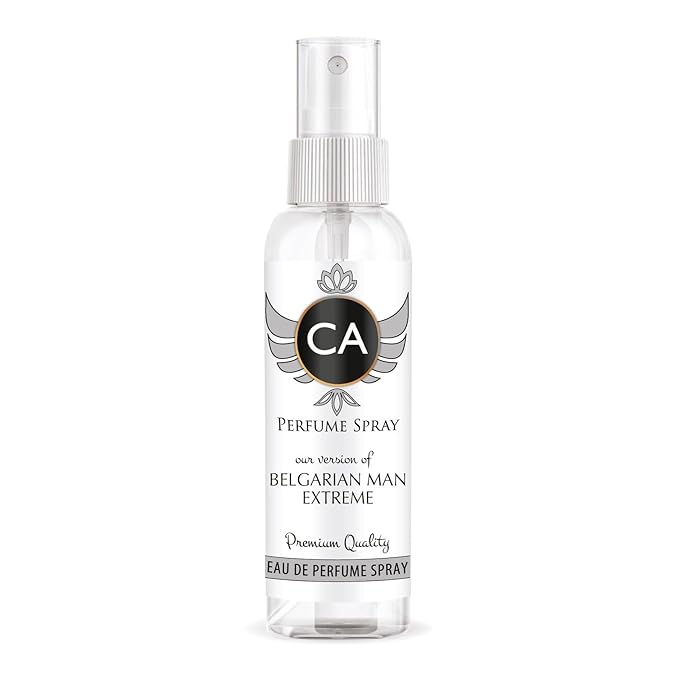 CA Perfume Eco Refill Impression of Belgarian Man Extreme Woody Aromatic Long Lasting Fragrance Eau De Parfum 2 Fl Oz 60ml