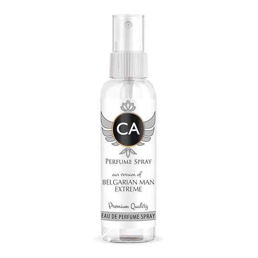 CA Perfume Eco Refill Impression of Belgarian Man Extreme Woody Aromatic Long Lasting Fragrance Eau De Parfum 2 Fl Oz 60ml