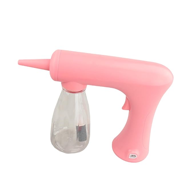 Foam Machine Professional Hot Lather Machine Cold and Hot Perm Convenient Reusable Lather Maker Charging for Salon Household, pink