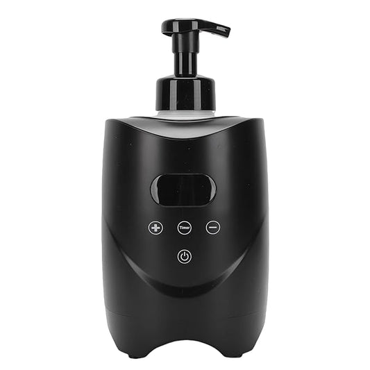 Hot Lather Machine for Shaving Professional 500ml Large Capacity Electric Shaving Foam Warmer Barber Salon Home Use ABS (US Plug 110V)