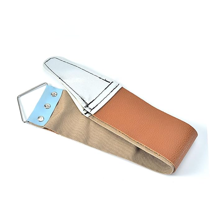 2pcs Dual-sided Manual Shaver Sharpening Tools Strop for Smooth Edges Shaving Blade Maintenance
