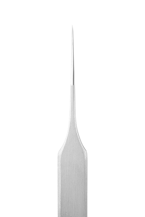 Staleks Pro Professional Eyelash Tweezers EXPERT 40 Type 10 – Straight Tip – Stainless Steel – For Classic Eyelash Separation