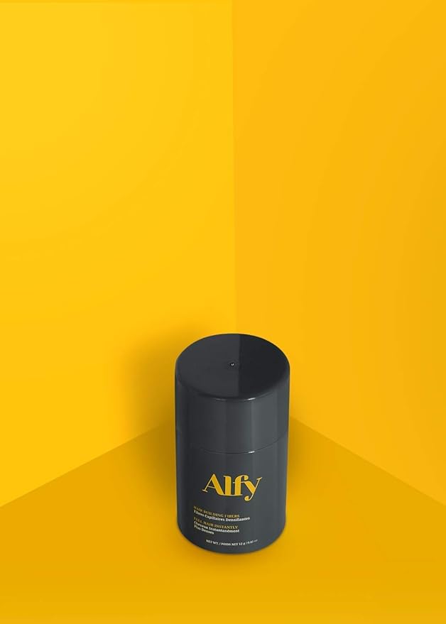 Alfy Hair Building Fibers for Thinning Hair, Light Brown, 12g