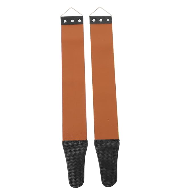 BESTYASH 2pcs Manual Strop Tools for Precision Sharpening Dual-sided Strop for Straight Father Day Random