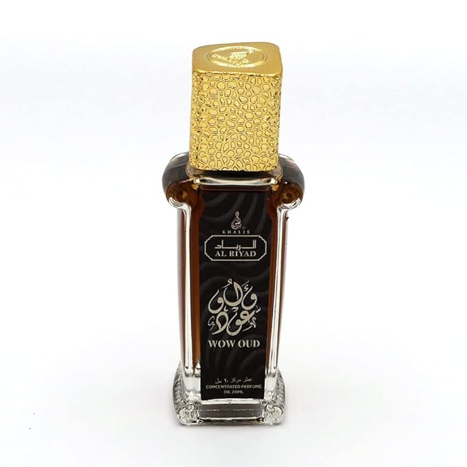 Maison d'Orient WOW OUD 20 mL Roll On Perfume Set, Alcohol-Free Arab Cologne Oil for Men