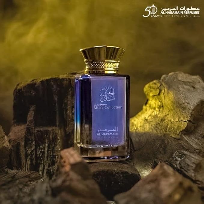 Al Haramain Musk Collection - Cologne for Men - Long Lasting Perfume for Men - Arabian Perfume for Men - Men's Cologne - Musk Perfume - 3.4 oz