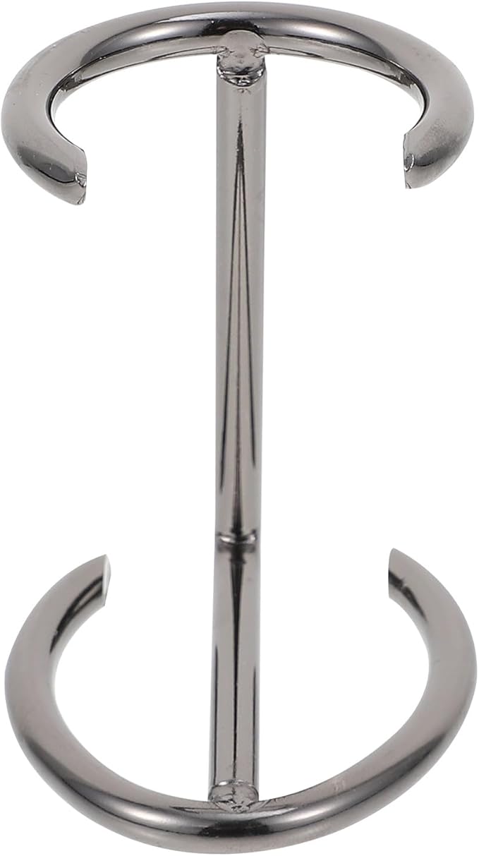 Wakauto Men’s Razor Brush Stand and Razor Holder for Shaving Accessories Gunmetal Color Suitable for Bathroom Storage