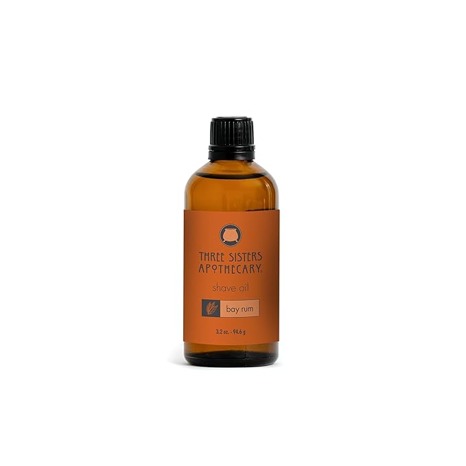 Three Sisters Apothecary 3.2 oz. Shave Oil (Bay Rum)