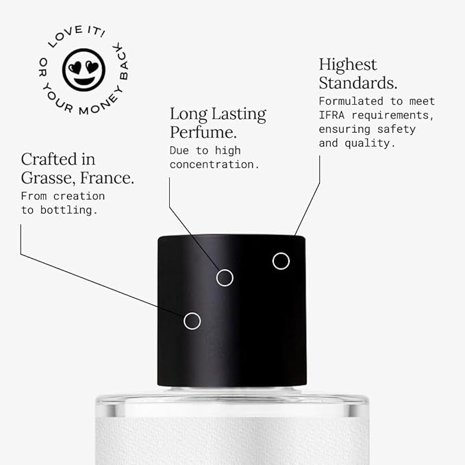 – D.902 – Eau de Parfum Inspired by C. Bleu Made in Grasse (France), Long-Lasting Perfume for Men, Lemon Zest & Sandalwood, Vegan, Clean Ingredients – Spray 50 ml | 1.7 fl. oz.