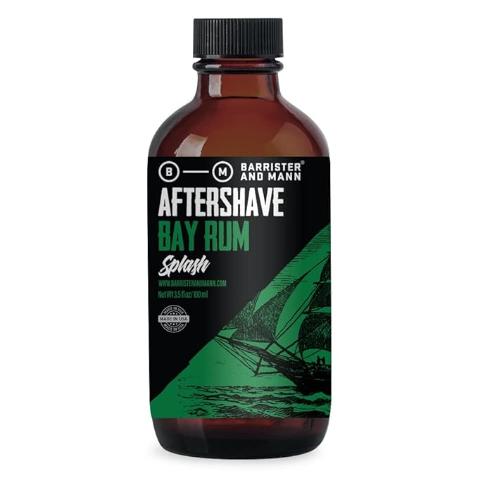 Barrister and Mann Bay Rum Aftershave