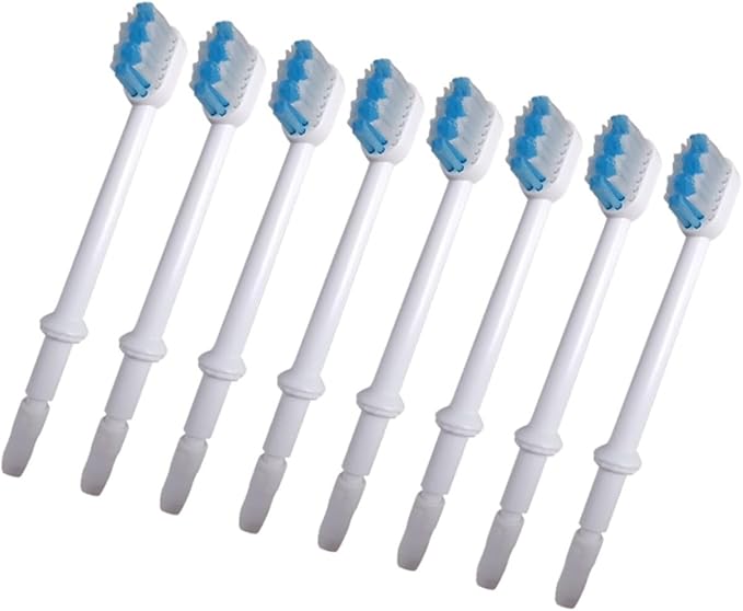16pcs Replacement Brush Heads for Oral Irrigator Toothbrush Heads Accessories Compatible