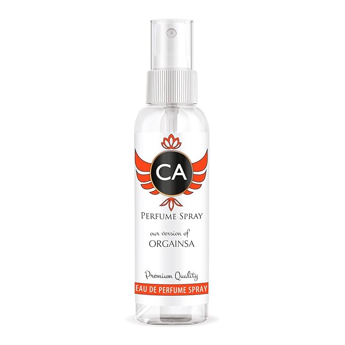CA Perfume Eco Refill Impression of Orgainsa for Women Amber Floral Long Lasting Fragrance Eau De Parfum 2 Fl Oz 60ml