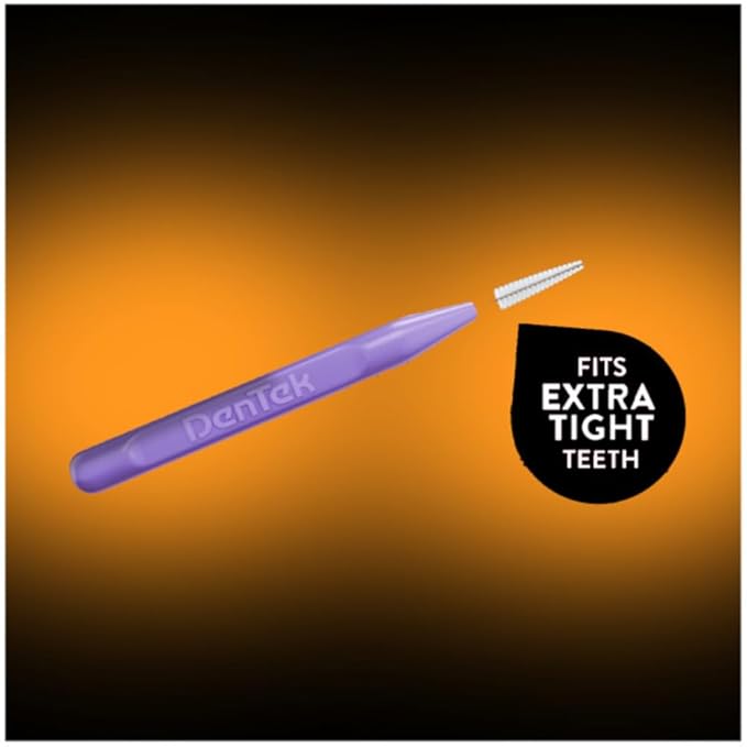 DenTek Complete Clean, Variety Pack, Fresh Mint Angles Floss Picks (75ct), & Interdental Cleansers (32ct) (2 of Each)