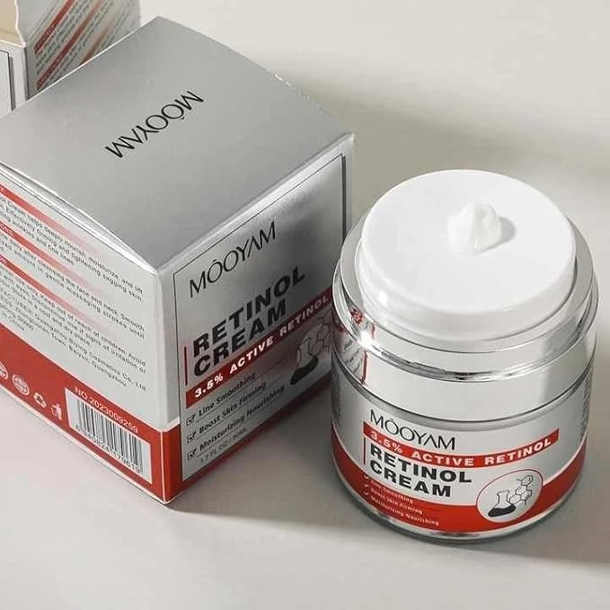 Retinol Anti Aging Face Moisturizer Creams for Face, Collagen Cream With Hyaluronic Acid, Face Lift Cream for Skin Tightening and Firming, Wrinkle Smoother for Women & Men