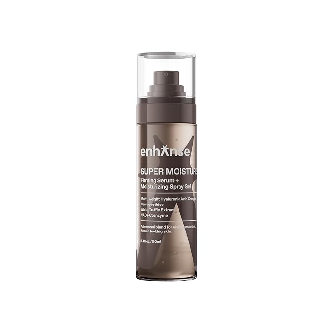 Super Moisture, 2 in 1 Day to Night Serum & Moisturizer Spray, Hydration & Repair Formula with Hyaluronic Acid, Exosomes & NAD+, Collagen Support, Skin Care for Men, All Skin Types, 100 mL