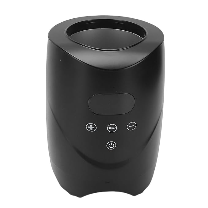 ZJchao Hot Lather Machine for Shaving Professional 500ml Large Capacity Electric Shaving Foam Warmer with Digital Display for Barbershop Salon Home Use ABS Material (US Plug 110V)