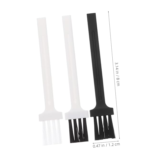 Outanaya 60pcs Electric Shaver Cleaning Brush Static Multipurpose Brushes for Keyboards Laptops and Electronics Ergonomic Design for Easy Dust Removal and Beard Cleaning