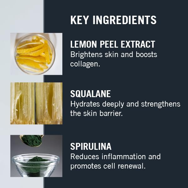 Daily Routine Skin Care Set for Men, Essential Mens Moisturizer & Face Wash, Designed for Combination Skin including Oily Skin, Dryness, Breakout Prone, Hydration & Deep Cleanse without Stripping Skin