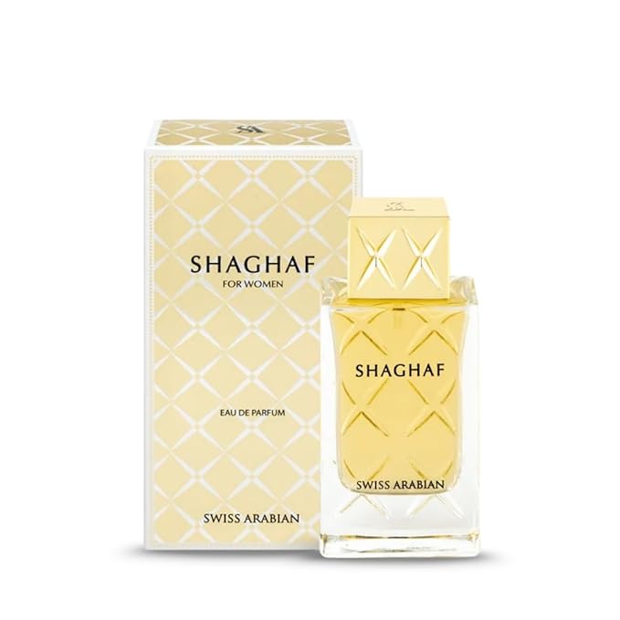 Swiss Arabian Shaghaf (Feminine) - Luxury Products From Dubai - Long Lasting Personal EDP Spray Fragrance - A Seductive Signature Aroma - 2.5 Oz