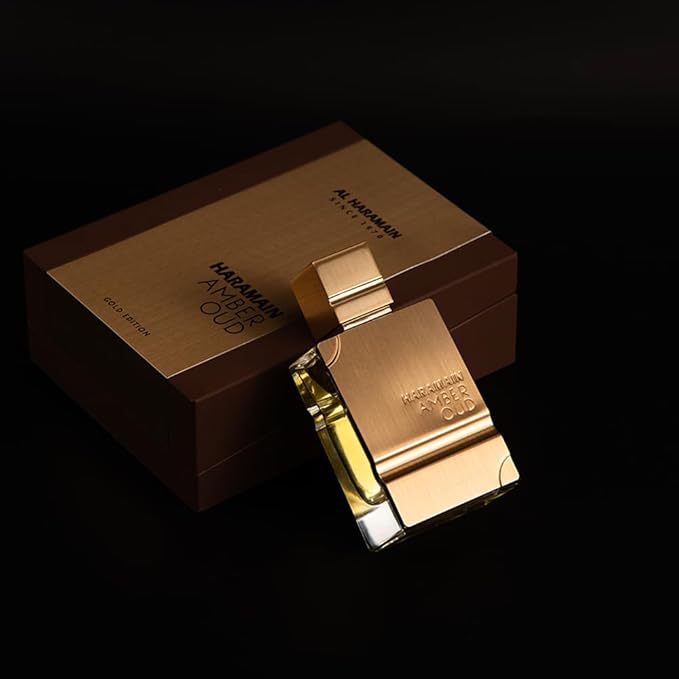 Al Haramain Amber Oud Gold Edition Arabian Perfume for Women and Men Unisex Long Lasting Amber 60ml (2.0 oz)
