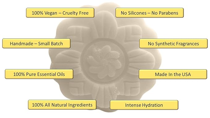 Shea Butter Lotion Bar Multipack - Organic, Hydrating, and Portable Skin Care Bars - Includes Lemon, Mint, Lavender and Citrus Bars