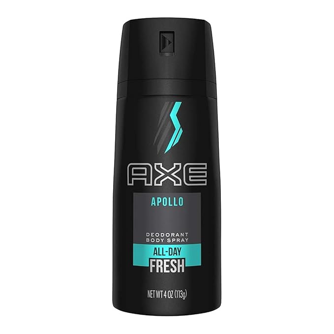 AXE Black Body Spray for Men Daily Fragrance 4 oz(Pack 2)