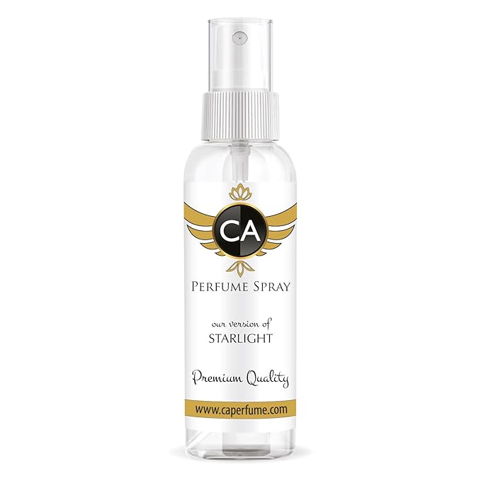 CA Perfume Eco Refill Impression of Starlight For Women & Men Eau de Parfum Spray Atomizer Bottle 2 Fl Oz/60ml-X1