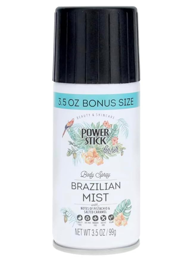 Power Stick Brazilian Mist Body Spray - 3.5 oz.