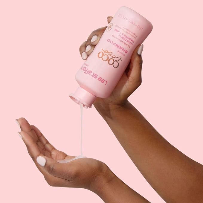 Lee Stafford Coco Loco Shine Hair Shampoo | Cleanser For Hair Shine Smooth Silky Hair | Nourishing Shampoo | Breakage Control