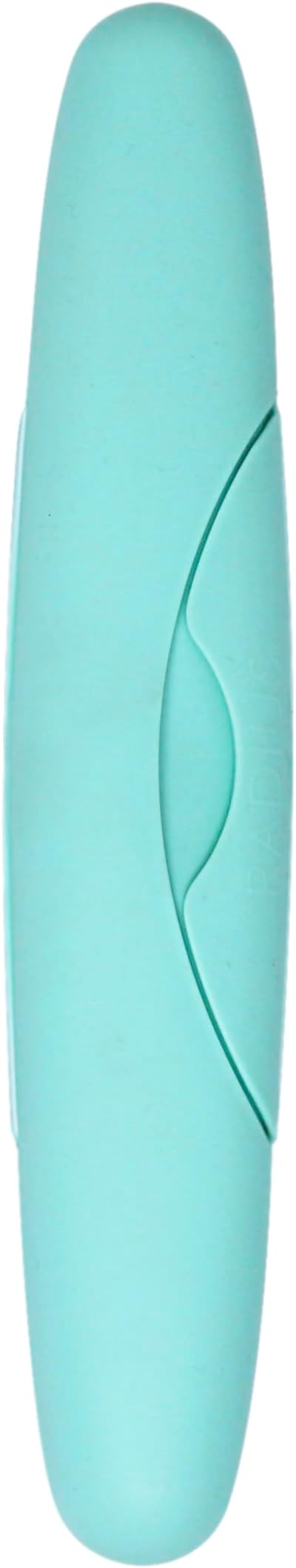 RADIUS Toothbrush Travel Case for Standard Brush, BPA-Free Recycled Plastic, Portable for Bathroom, School, Home, Camping (Mint Green, 8.25H - 1.38W - 1.75L (in))