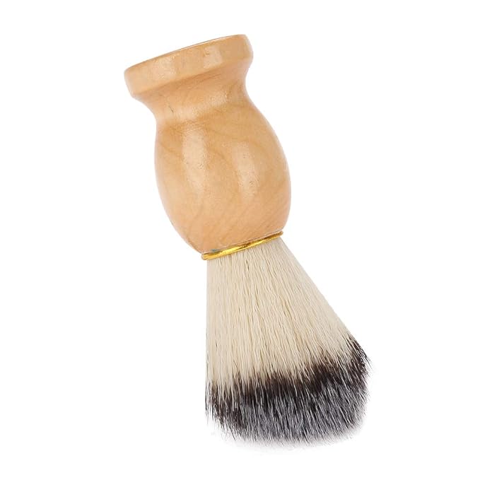 Beard Brush For Men Mens Shaving Brush,Shaving Brush Men,Fashionable Practical Shave Brush Travel Shaving Brush Shave Cream Brush,Artistic For Salon Clean Extra Beard Travel Home