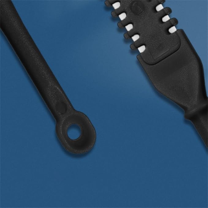 3PCS 2 in1 Nose Hair Knife 360 Degree Rotation Shaving with Double Sided Comb Nostril Cleaner, Facial Hair Removel Portable Nose Hair Trimmer, Ear Canal Cleaner, Black