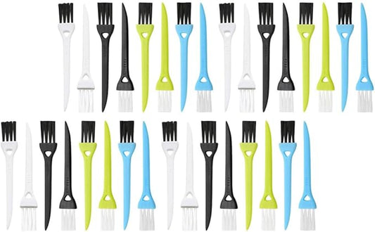 36pcs Electric Shaver Cleaning Brushes with Colored Handles, Small Razor Duster Brushes for Electric Razor Maintenance and Shaving Tool Cleaning