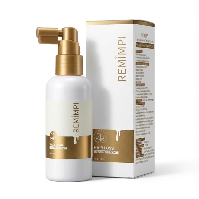 Hair Growth Support Tonic, Scalp Nourishing Serum with Ginger Root & Ginseng, Strengthens Hair Roots, Supports Thicker & Healthier Hair, Daily Leave-In Scalp Treatment, 50ml