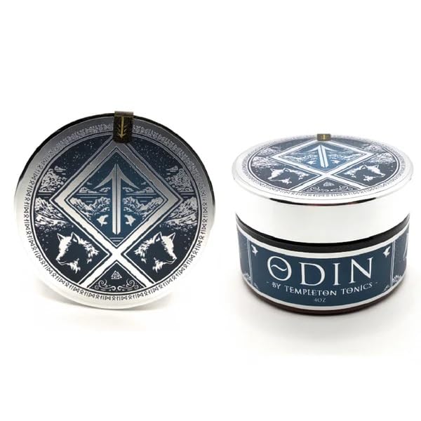 Odin Wax Cream – Matte Finish Hair Styling Clay for Men – Flexible High Hold, Volume & Texture – Infused with Shea Butter & Grapeseed Oil – Trailhead Scent – 4 oz (4oz, Trailhead)
