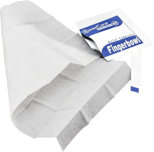 RF1MB AmerCareRoyal Fingerbowl Moist Towelette 1000 per case
