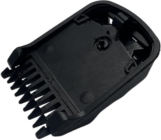 maxeylead Replacement 3-7mm Pivoting Comb Compatible with Philips Norelco Multigroom MG3750 MG5750 MG7750 MG7790 MG9510 BT5511 Beard Trimmer Attachment Parts Black