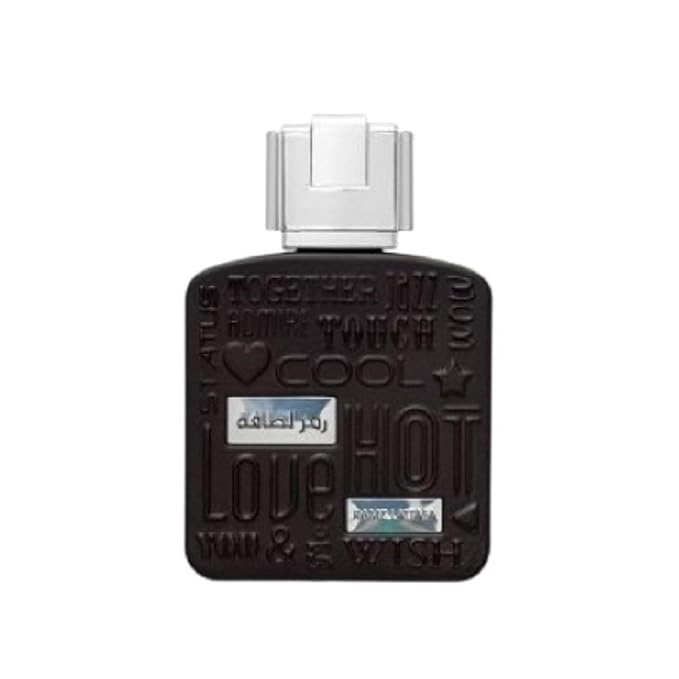 Lattafa Perfumes Ramz Silver Eau De Parfum Spray for Unisex, 3.4 Ounce