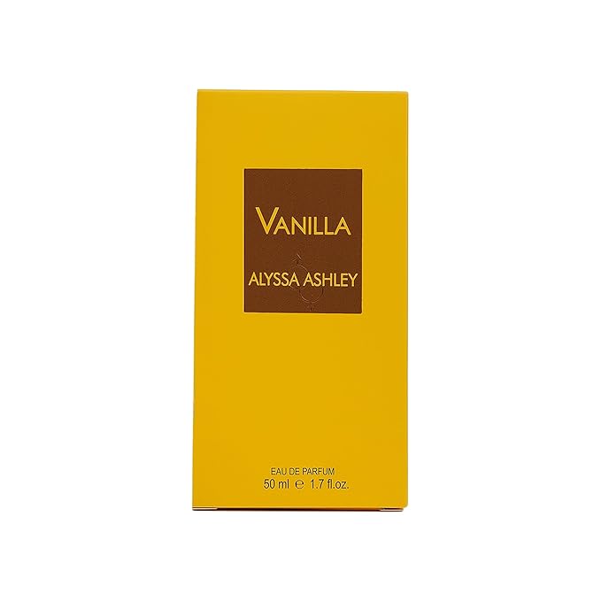 Alyssa Ashley Vanilla - Perfumes for Women and Cologne for Men - Vanilla Fragrance with White Flowers and White Rose Petals - 1.7 oz EDP Spray