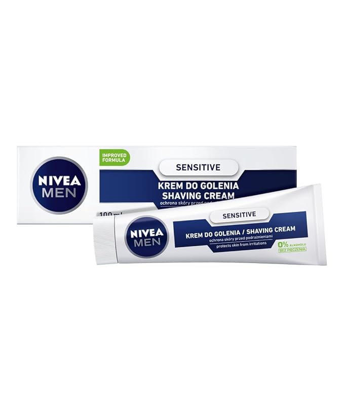 NIVEA Men Mild Shaving Cream Sensitive 100 Ml