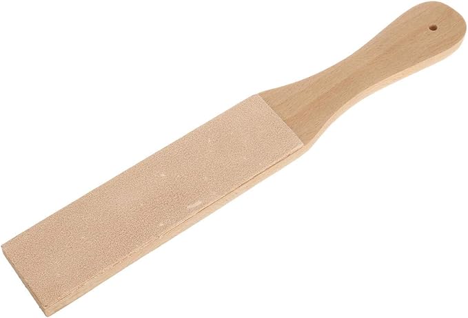 Dual Sided Leather Blade Strop for Razors Sharpener & Polishing Compounds