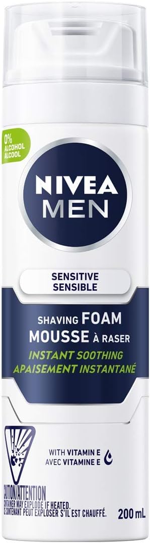 Nivea Men's 6.7-ounce Sensitive Shaving Foam Pack of 1