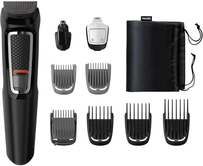 Philips Norelco Multigroom All-in-One Trimmer with 13 Pieces All-in-one Trimmer 9-in-1 MG3740