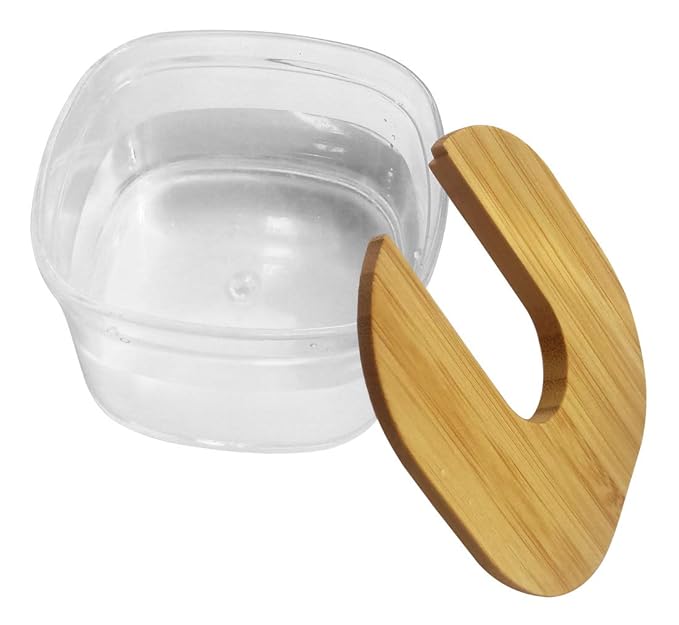 FitSand Bamboo Shaver Rinse Stand Compatible with Skull Shaver Pitbull Gold PRO GX5 Head and face Shaver