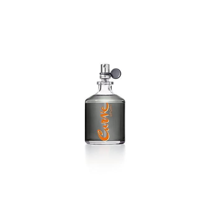 Curve Sport Men's Cologne Spray, Day or Night Fragrance Scent, 4.2 fl oz