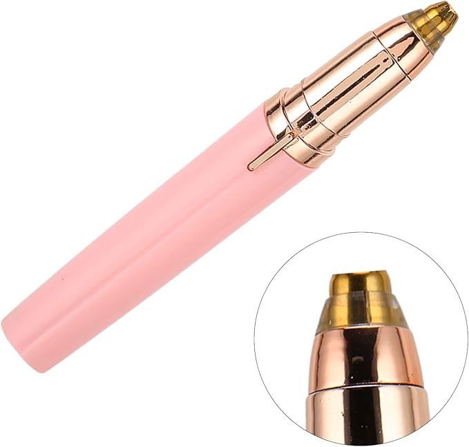 Womens Electric Eyebrow Hair Trimmer, Painless and Portable Suitable for Upper and Lower Lip Chin Neck Cheeks Eyebrows Nose Body, Multifunction Hair Trimmer Remover Waterproof