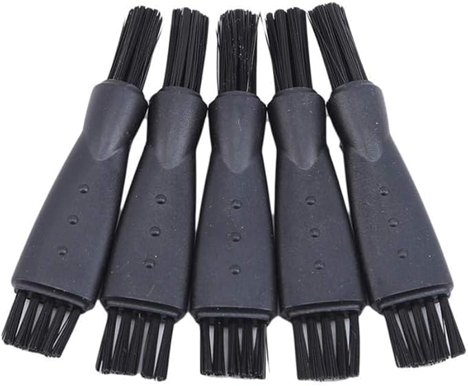 Generic 5pcs Black Plastic Electric Shaver Cleaning Brush Replacement Brushes